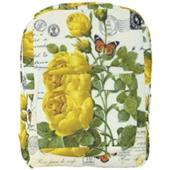 Yellow Roses Full Print Backpack by ibelieveimages