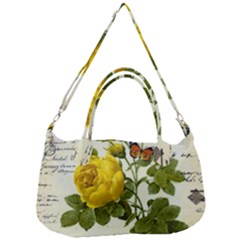 Yellow Roses Removal Strap Handbag