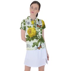 Yellow Roses Women s Polo Tee