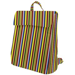 Bright Serape Flap Top Backpack