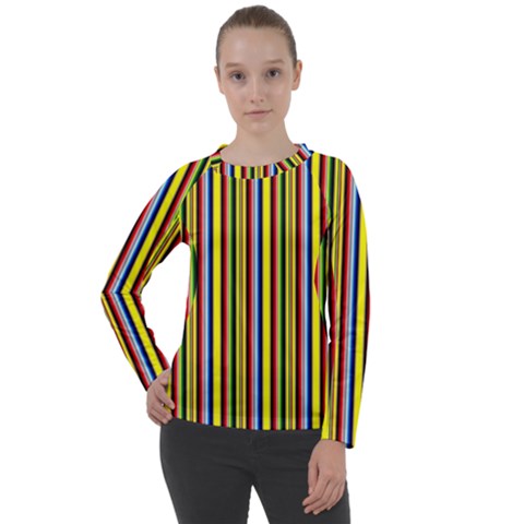 Bright Serape Women s Long Sleeve Raglan Tee by ibelieveimages