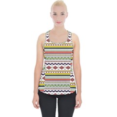 Bright Tribal Piece Up Tank Top by ibelieveimages