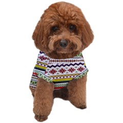 Bright Tribal Dog T-shirt