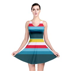 Sea Water Reversible Skater Dress by tmsartbazaar