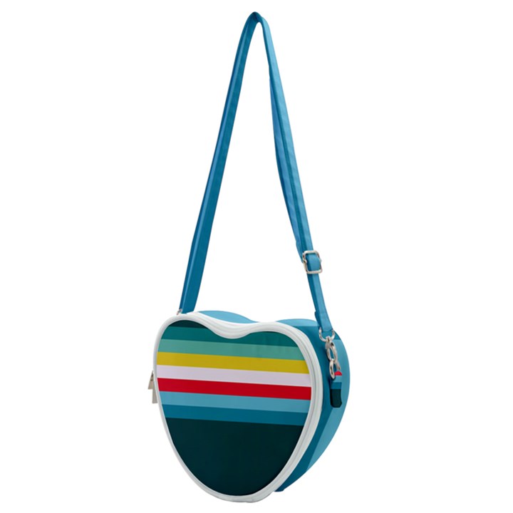 Sea Water Heart Shoulder Bag