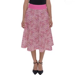 Cat With Violin Pattern Perfect Length Midi Skirt by sifis