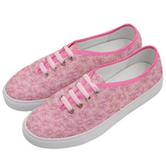 Cat With Violin Pattern Women s Classic Low Top Sneakers by sifis