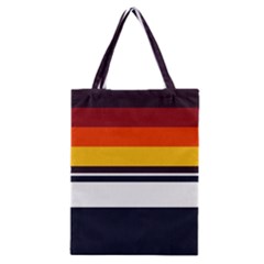 Retro Sunset Classic Tote Bag by tmsartbazaar