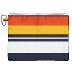 Retro Sunset Canvas Cosmetic Bag (xxl) by tmsartbazaar