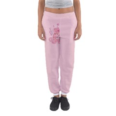 Cat With Violin Women s Jogger Sweatpants by sifis