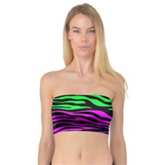 Colorful Zebra Bandeau Top by Angelandspot