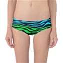 Colorful Zebra Classic Bikini Bottoms View1