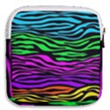 Colorful Zebra Mini Square Pouch View2