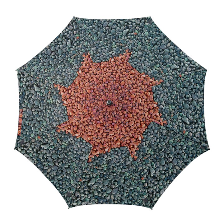 Gravel Print Pattern Texture Golf Umbrellas