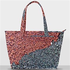 Gravel Print Pattern Texture Back Pocket Shoulder Bag  by dflcprintsclothing