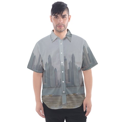 P1020022 Men s Short Sleeve Shirt by 45678