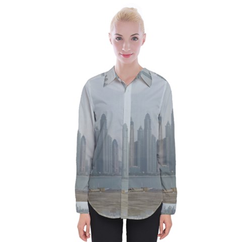 P1020022 Womens Long Sleeve Shirt by 45678