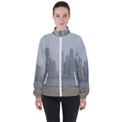 P1020022 Women s High Neck Windbreaker by 45678