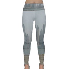 P1020022 Lightweight Velour Classic Yoga Leggings by 45678