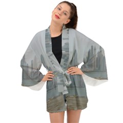 P1020022 Long Sleeve Kimono by 45678