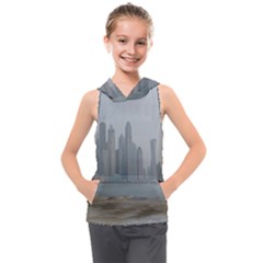 P1020022 Kids  Sleeveless Hoodie by 45678