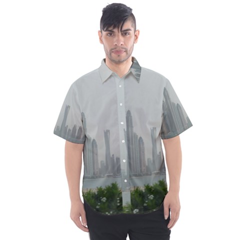 P1020023 Men s Short Sleeve Shirt by 45678