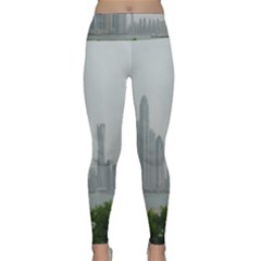 P1020023 Lightweight Velour Classic Yoga Leggings by 45678