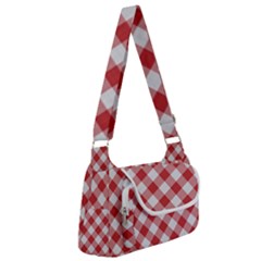 Picnic Gingham Red White Checkered Plaid Pattern Multipack Bag by SpinnyChairDesigns