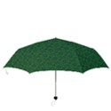 Green Intricate Pattern Folding Umbrellas View3