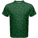 Green Intricate Pattern Men s Cotton Tee View1