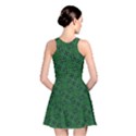 Green Intricate Pattern Reversible Skater Dress View2