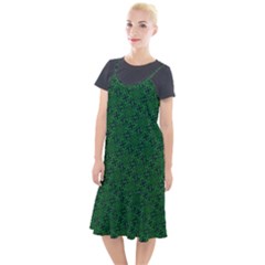 Green Intricate Pattern Camis Fishtail Dress by SpinnyChairDesigns