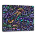 Multicolored Abstract Art Pattern Canvas 20  x 16  (Stretched) View1