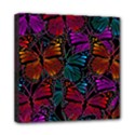 Colorful Monarch Butterfly Pattern Mini Canvas 8  x 8  (Stretched) View1