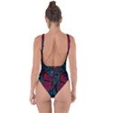 Colorful Monarch Butterfly Pattern Bring Sexy Back Swimsuit View2