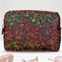 Stylish Fall Colors Camouflage Make Up Pouch (Medium) View1