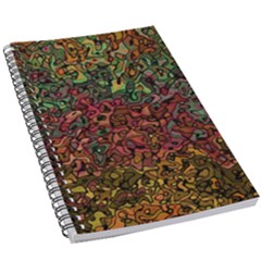 Stylish Fall Colors Camouflage 5 5  X 8 5  Notebook by SpinnyChairDesigns