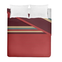 Retro Aesthetic Duvet Cover Double Side (full/ Double Size) by tmsartbazaar