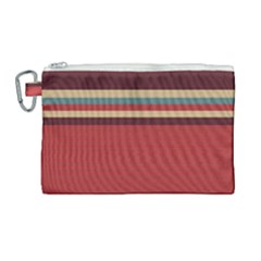 Retro Aesthetic Canvas Cosmetic Bag (large)