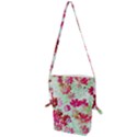  Cosmos Flowers Red Folding Shoulder Bag View1