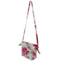  Cosmos Flowers Red Folding Shoulder Bag View2