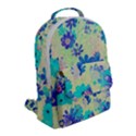 Cosmos Flowers blue Flap Pocket Backpack (Small) View2