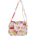 cosmos flowers orange Rope Handles Shoulder Strap Bag View3