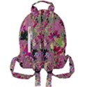 Cosmos Flowers Dark Red Mini Full Print Backpack View2