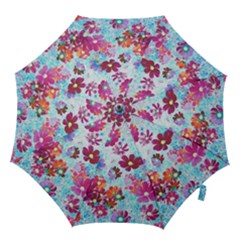 Cosmos Flowers Hook Handle Umbrellas (Medium)