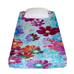 Cosmos Flowers Fitted Sheet (Single Size)