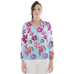 Cosmos Flowers Women s Windbreaker