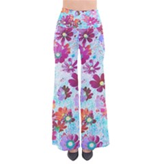 Cosmos Flowers So Vintage Palazzo Pants