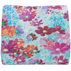 Cosmos Flowers Seat Cushion