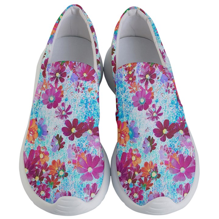 Cosmos Flowers Women s Lightweight Slip Ons